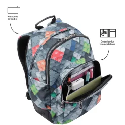 - Mochila escolar bloques Crayoles*TOTTO Outlet