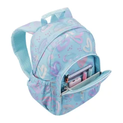 - Mochila escolar corazones pintados Gommas Material Escolar