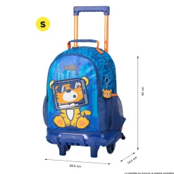 - Mochila escolar con ruedas pequeña Little Avatar*TOTTO Sale