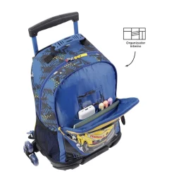 - Mochila escolar con ruedas grande Velocity*TOTTO Clearance