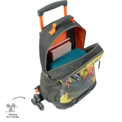 - Mochila escolar con ruedas grande Brawlmaster*TOTTO New
