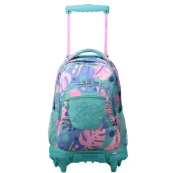 Sale - Mochila escolar con ruedas Renglones - Natury Material Escolar