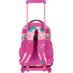 - Mochila escolar con ruedas Renglones - Roset Material Escolar