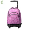 Clearance - Mochila escolar con ruedas camuflaje rosa Renglones Material Escolar