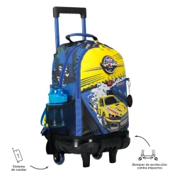 - Mochila escolar con ruedas mediana Velocity*TOTTO Hot