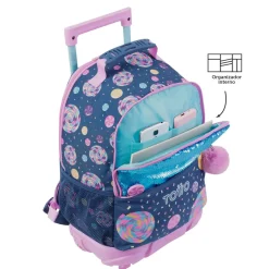 - Mochila escolar con ruedas mediana Sweet Candy*TOTTO New