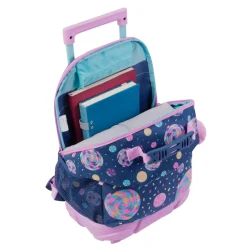 - Mochila escolar con ruedas mediana Sweet Candy*TOTTO New