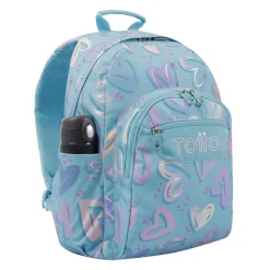 - Mochila escolar corazones pintados Acuarela*TOTTO Hot