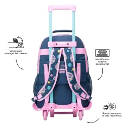 - Mochila escolar con ruedas grande Sweet Candy*TOTTO Clearance