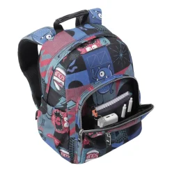 - Mochila escolar cyber monstruos Gommas*TOTTO Discount