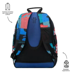 - Mochila escolar cyber monstruos Crayoles*TOTTO Outlet