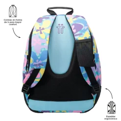 - Mochila escolar flores hawaianas Crayoles*TOTTO Best