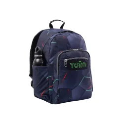Discount - Mochila escolar fractal Acuarela Material Escolar