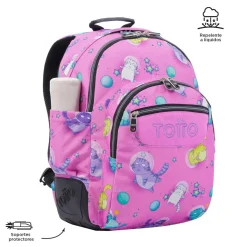 - Mochila escolar gatos astronautas Crayoles*TOTTO Hot