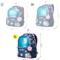 - Mochila escolar grande Sweet Candy*TOTTO Discount
