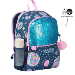 - Mochila escolar grande Sweet Candy*TOTTO Discount