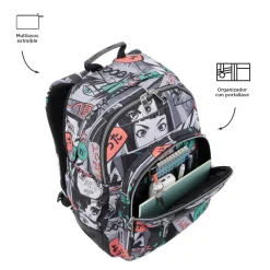 - Mochila escolar manga Crayoles*TOTTO Best