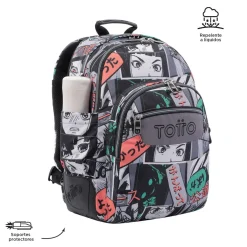 - Mochila escolar manga Crayoles*TOTTO Best