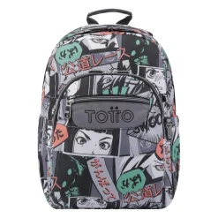 Discount - Mochila escolar manga Acuarela Material Escolar