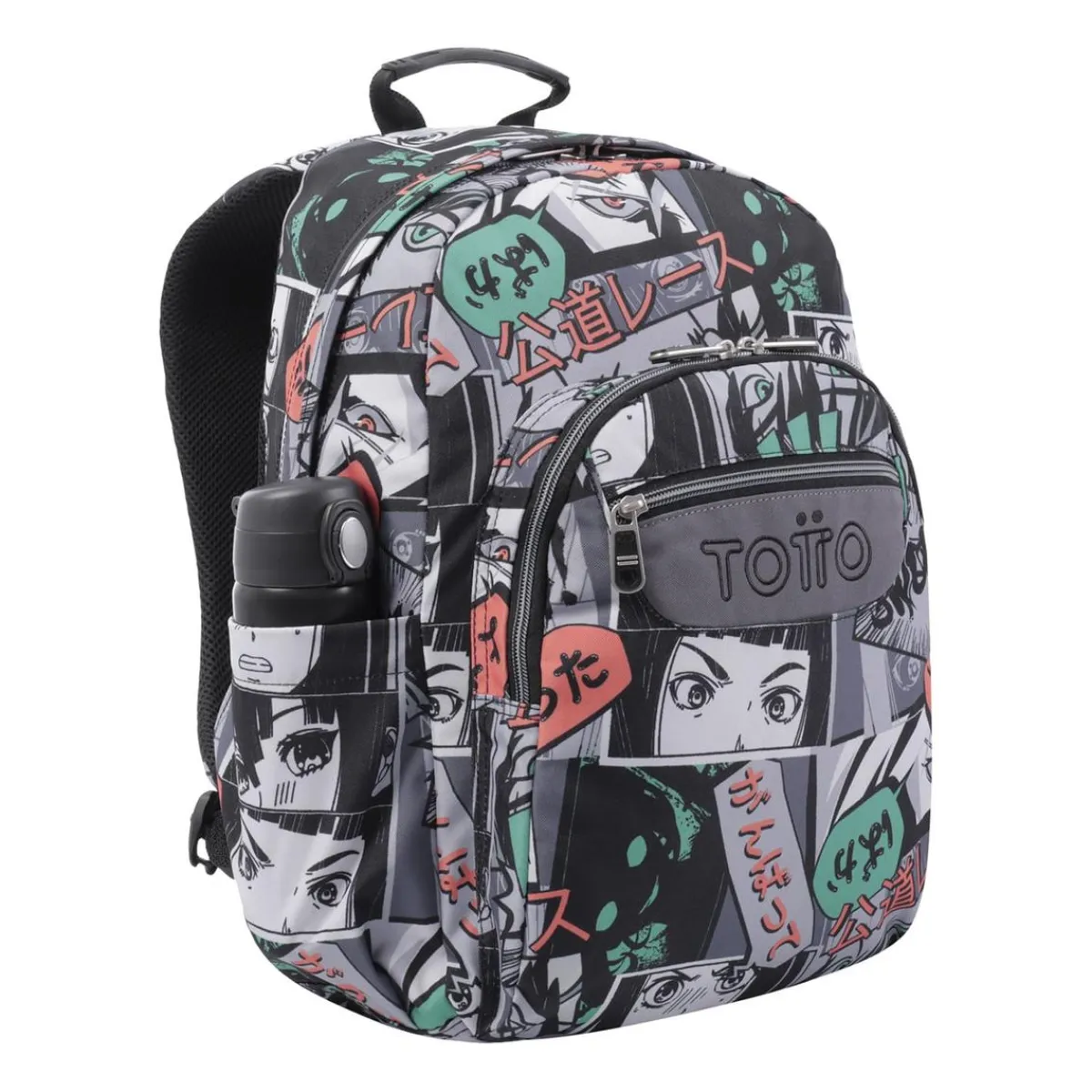 Discount - Mochila escolar manga Acuarela Material Escolar