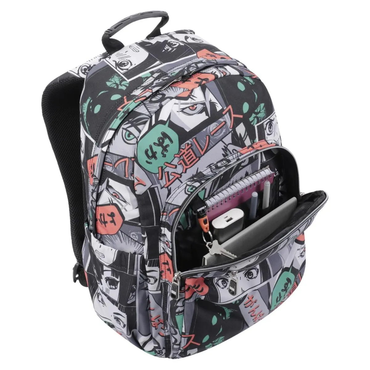 Discount - Mochila escolar manga Acuarela Material Escolar