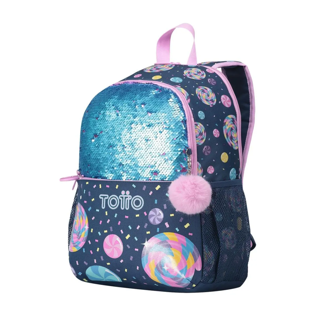 Online - Mochila escolar mediana Sweet Candy Material Escolar