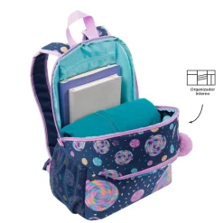 Online - Mochila escolar mediana Sweet Candy Material Escolar