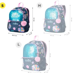- Mochila escolar pequeña Sweet Candy*TOTTO Online