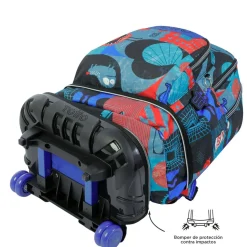 - Mochila escolar ruedas desmontable cyber monstruos Tiza*TOTTO Hot