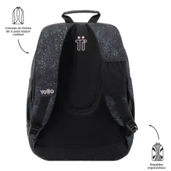 - Mochila escolar salpicado color Crayoles*TOTTO Outlet