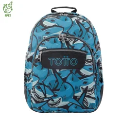 - Mochila escolar tiburones Crayoles*TOTTO Sale