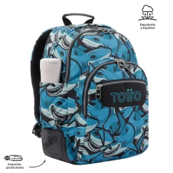 - Mochila escolar tiburones Crayoles*TOTTO Sale