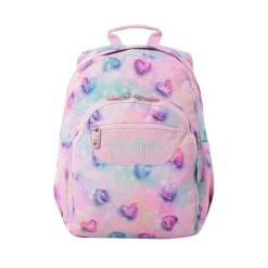 - Mochila Gommas Glitter Shiny Heart Material Escolar