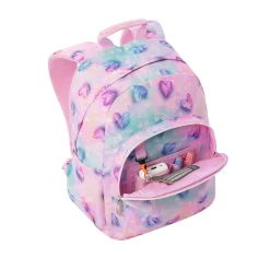 - Mochila Gommas Glitter Shiny Heart Material Escolar