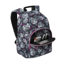 Best - Mochila Gommas Kitten Rose Material Escolar