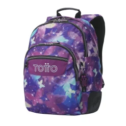 Discount - Mochila Rayol Glitter Star Butterfly Material Escolar