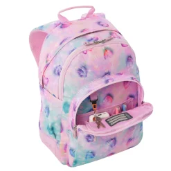 Online - Mochila Rayol Glitter Shiny Heart Material Escolar