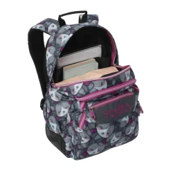 Clearance - Mochila Rayol Kitten Rose Material Escolar