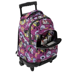 Clearance - Mochila Renglones con ruedas Kitsune Material Escolar