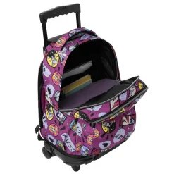 Clearance - Mochila Renglones con ruedas Kitsune Material Escolar