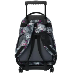 Outlet - Mochila Renglones con ruedas Kitten Rose Material Escolar