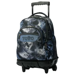 Best - Mochila Renglones con ruedas Film Material Escolar