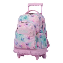 - Mochila Renglones con ruedas Glitter Shiny Heart*TOTTO
