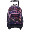 Sale - Mochila Renglones con ruedas - Flower Galaxy Material Escolar
