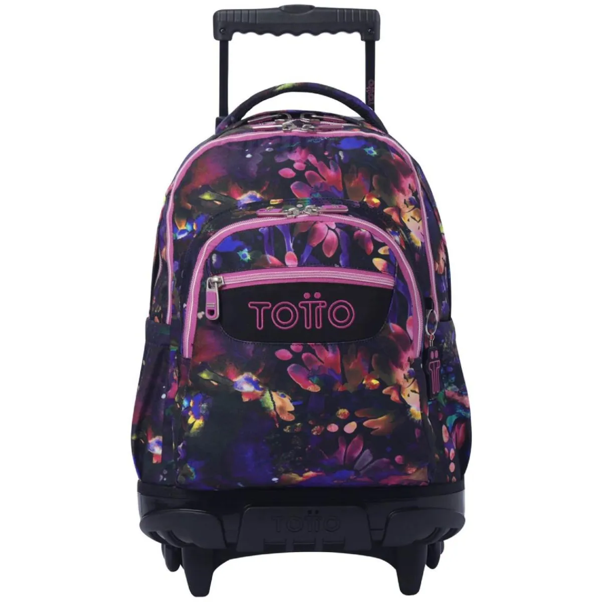 Sale - Mochila Renglones con ruedas - Flower Galaxy Material Escolar