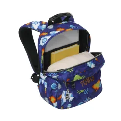 - Mochila Tempera Space Blue*TOTTO Discount