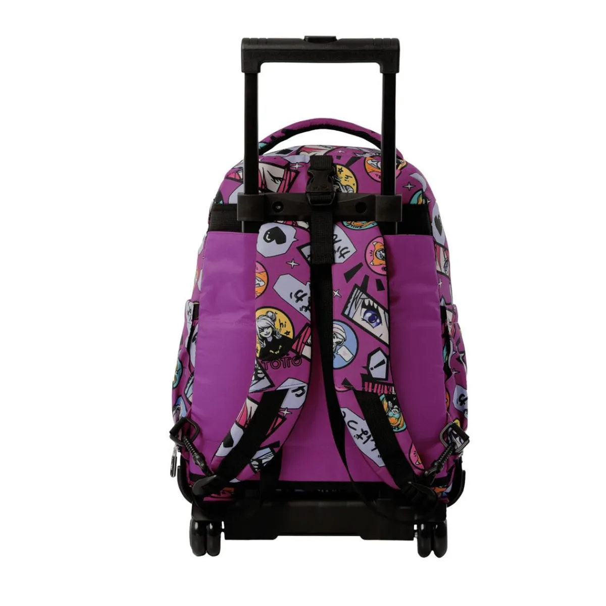 Outlet - Mochila Tiza con ruedas Kitsune Material Escolar