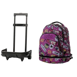 Outlet - Mochila Tiza con ruedas Kitsune Material Escolar