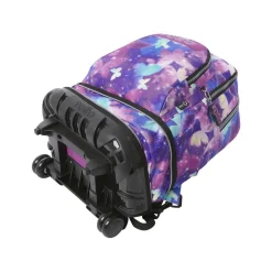 Sale - Mochila Tiza con ruedas Glitter Star Butterfly Material Escolar