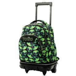 Discount - Mochila Tiza con ruedas Ali Material Escolar